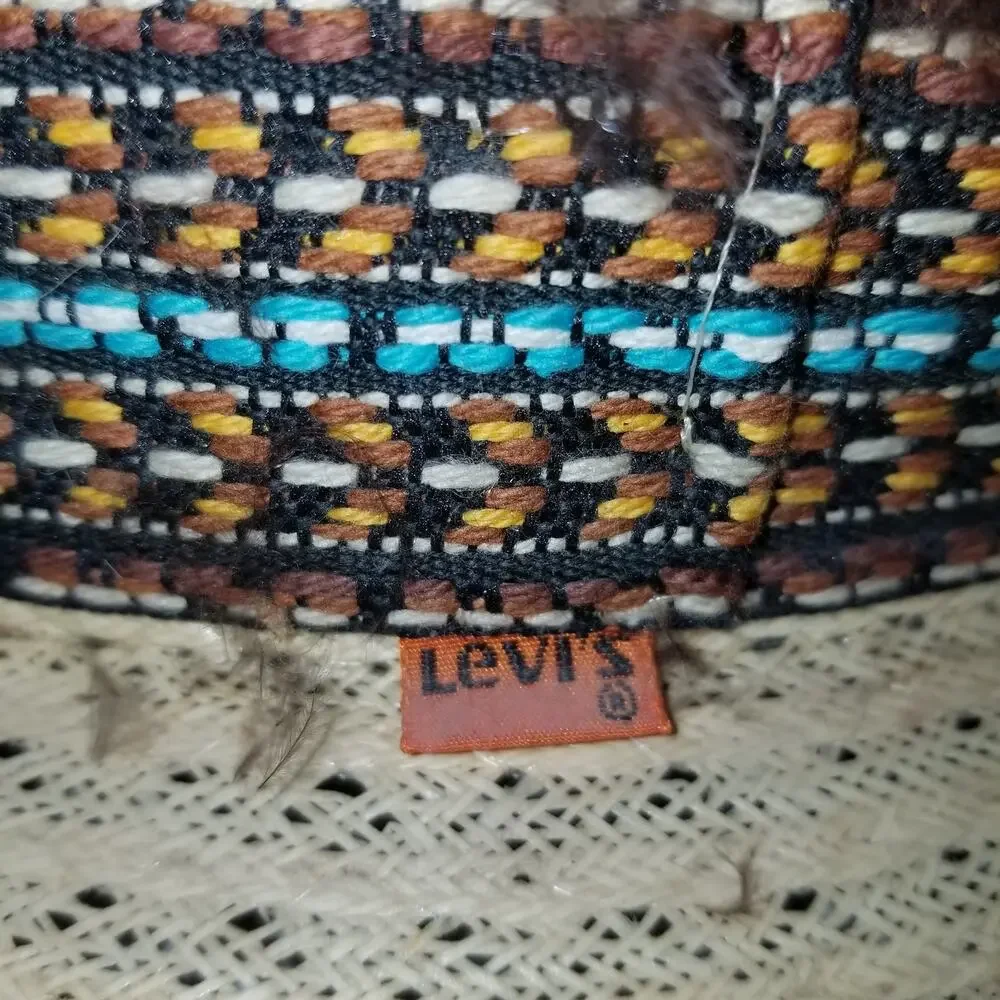 Levis Vintage Cowboy Hat 7 1/8 Tall 6